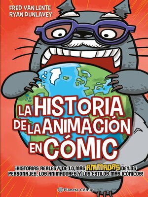 cover image of La historia de la animación en cómic